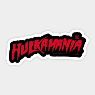 Hulk Hogan Hulkamania Text Sticker